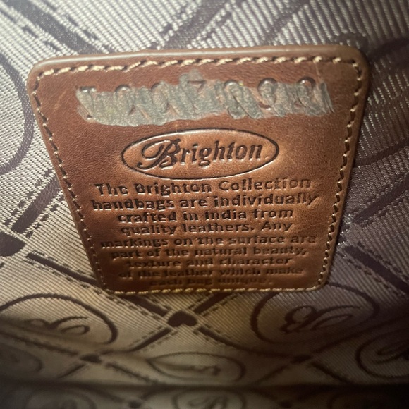 NEW!  Brighton Ferrara Montecito “Leah” Woven Brown Leather Tote / Crossbody Bag - Picture 12 of 12